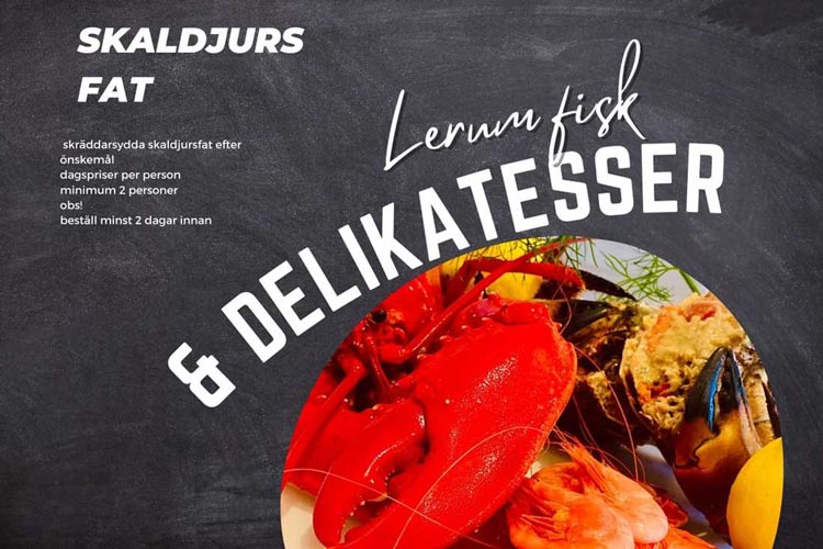 Rätter på cateringmenyn