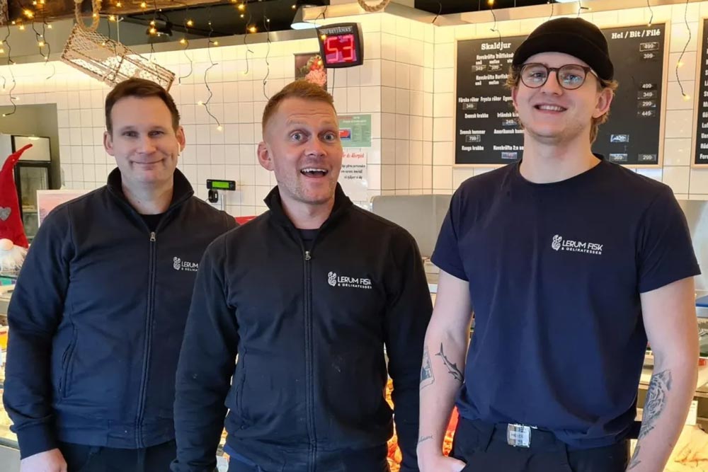 Teamet från Skärgårdens fisk och delikatesser